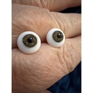 Glass Eyes Brown Reborn Doll Supplies, 8 mm, Beautiful Color